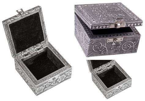 Jewelry Box Metal Personalized 